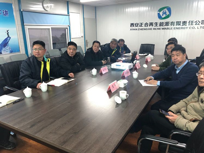 集團(tuán)領(lǐng)導(dǎo)會(huì)同航天六院、航天六院十一所（京）調(diào)研灞橋生活垃圾無害化處理項(xiàng)目